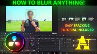 How to EASILY Blur Faces and License Plates in DaVinci Resolve