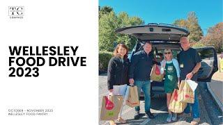 Wellesley Food Drive 2023 | Team Coyle Gives Back to the Community