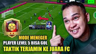 LANGSUNG PAKAI!! SOLUSI TAKTIK MODE MENEGER TERBARU DI JAMIN JUARA FC!! EA SPORT FC MOBILE