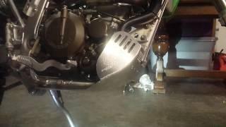 Emperor Racing KLX250S Skid Plate Review