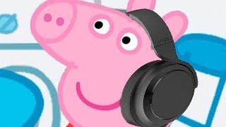 Peppa pig listens to Thick of It by KSI