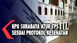 KPU Surabaya Atur TPS Sesuai Protokol Kesehatan