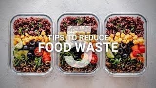 5 tips to reduce food waste