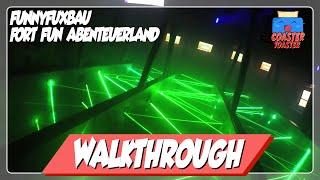 FunnyFuxBau - Fort Fun Abenteuerland | Laserlabyrinth | Walkthrough