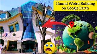 I found Weird Building on Google erath | Krzywy Domek building Virtual Street View Tour #viral