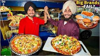 Young Genius Singh Brothers ka BRANDED Pizza | Rs 99 | Street Food India