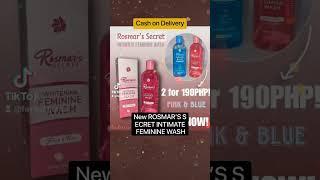 ROSMAR Feminine Wash #rosmar #rosmartan #rosmarlangmalakas #shortvideo