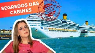 15 COISAS QUE NINGUÉM TE CONTA SOBRE AS CABINES DOS CRUZEIROS MARÍTIMOS