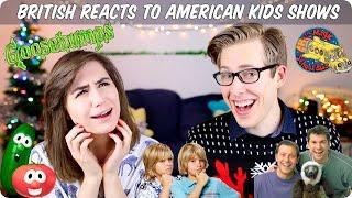 British Reacts to American Kids Shows | Evan Edinger & Dodie Clark