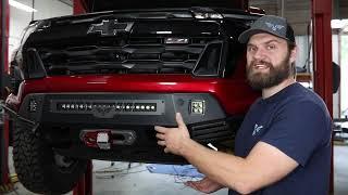 Chevy Colorado Z71 / Trail Boss Front Blitz Bumper Install