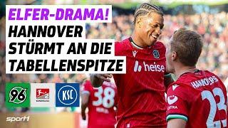 Hannover 96 - Karlsruher SC | 2. Bundesliga Tore und Highlights 11. Spieltag