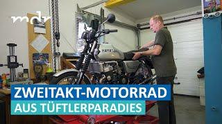 Bärensteiner Schrauber baut hubraumstärkstes Zweitakt-Motorrad der Welt | MDR um Zwei | MDR