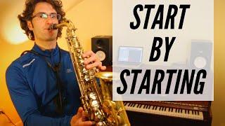 Introduction to Saxophone course// Your first steps into the saxophone - Quick tips