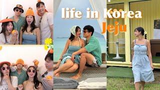 Life in Korea JEJU Vlog ⋆🫧 | the FUNNIEST & funnest beach trip (eng/kor subtitles)