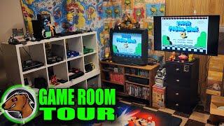 Retro Video Game Room Tour 2024!