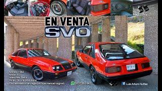 En venta Mustang SVO