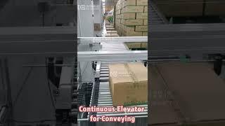 Continuous Elevator for Conveying #foodmachinery #foodmachine#conveyor