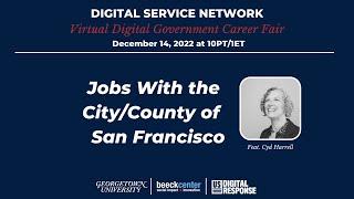 Digital Service Jobs With the City/County of San Francisco