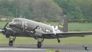 Prestwick Airport spotting -Stunning - 4Dak departures 1 arrival