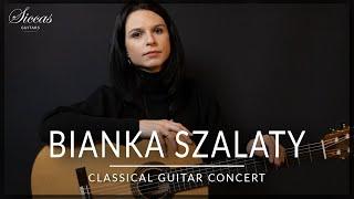 BIANKA SZALATY - Classical Guitar Concert | Dowland, Bach, Couperin, Angulo, Tarrega