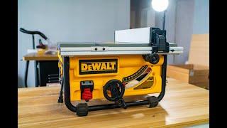 DeWalt DW745 table saw trial experience DW745 台锯试用体验