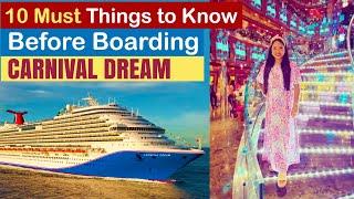 Carnival Dream (Features and Overview)