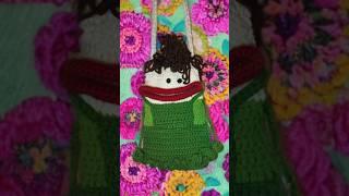 Crochet Telephone Pouch #crochet #handmade #monster #pouch #elisi  #çantası @mocmiencrochet