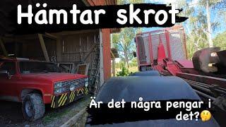 Kör skrot med Volvo FH 16 och pratar skrotpriser mm