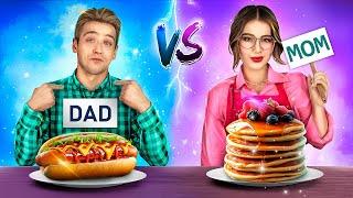 Кулинарный Челлендж! Мама VS Папа!