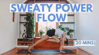YOGA WORKOUT For Tone And Strength | 20 Min Strong Power Flow