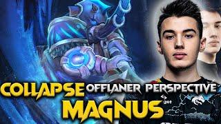 New Patch 7.36B Collapse Magnus The Offlane MVP !!! Dota 2 Pro Gameplay     #collapse #magnus