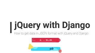 Django get data from database as JSON using jQuery Ajax