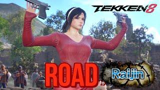 [Tekken8] 니나 랭크매치 Road to Raijin (4/5) 20240207