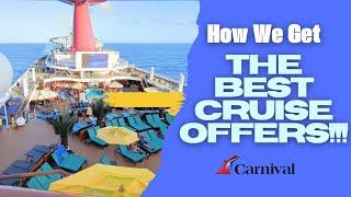 Carnival Cruise lines, how to get the best possible price!