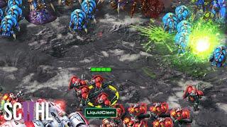 Clem's BEAUTIFUL Terran Micro vs. Reynor - StarCraft 2