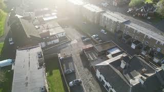 Billingham green from drone view