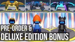 Astro Bot - Pre-Order and Deluxe Edition Bonus Content (Outfits and Dual Speeder Colors)