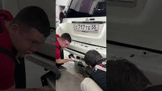 Установка фаркопа на Toyota Land Cruiser #допоборудование #фаркоп #toyota #стильномодно #авто