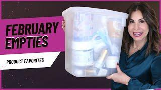 February Empties: Skincare, Makeup, and Haircare Favorites!