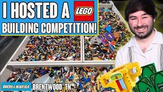 I Hosted an EPIC LEGO Building Competition at BRICKS AND MINIFIGS (Brentwood, TN)