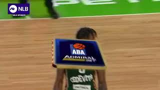 BANG! Dunk by DJ Stewart (Cedevita Olimpija – Crvena zvezda Meridianbet, 9.3.2025)