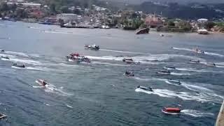 FESTIVAL TELUK AMBON 2019 - Lomba Perahu Belang (Arumbae Manggurebe)