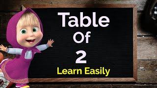 Learn Multiplication Table of 2, Maths Table, Table of 2, 2 ka pahada