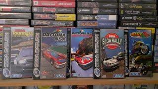 Session jeux de course sur Sega Saturn