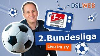 2. Bundesliga live im TV 2024/25