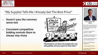 Brian Pavlick: Buy Like the Nationals: Best Practices for Getting the Most Out of Your Purchasing