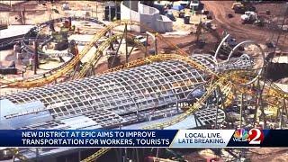 Universal district aims to improve transportation between airport, convention center