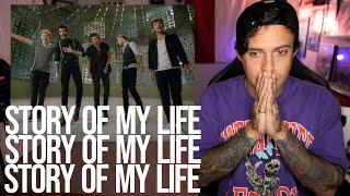 IM TOO EMOTIONAL FOR THIS! One Direction - Story Of My Life REACTION