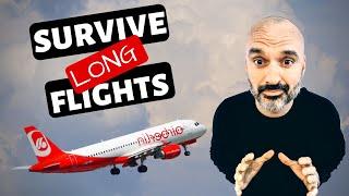 6 Tips for Surviving Long Flights ️ How to Survive a Long Flight Travel Tips