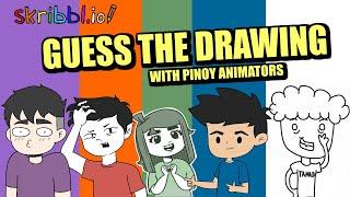 GUESS THE DRAWING WITH PINOY ANIMATORS | SKRIBBL